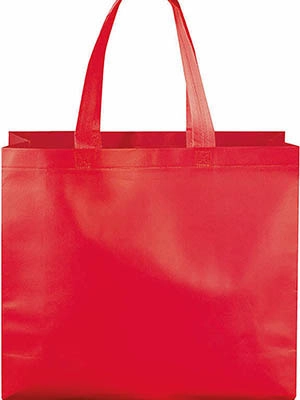 Immagine Shopper spesa tnt laminato cm 40x35x12 GIFU