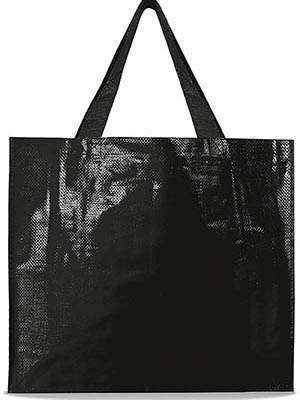 Immagine Borsa spesa cm 40x35x14 in tessuto laminato NORI-S