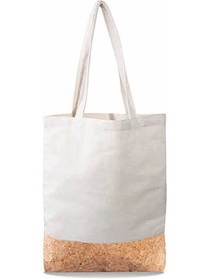 Immagine Shopper in cotone 220gr e sughero cm 38x42 KANTO