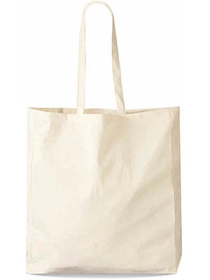 Immagine Shopper in cotone 180gr cm 38x42x8 SAKAI