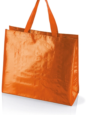 Immagine Borsa spesa cm 45x40x15 in tessuto laminato NORI