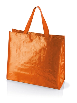 Immagine Borsa spesa cm 45x40x15 in tessuto laminato NORI