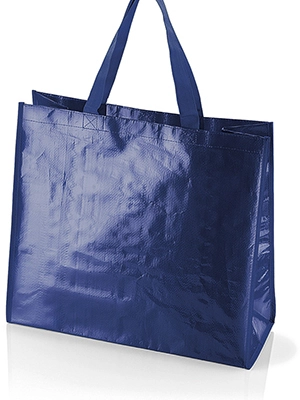 Immagine Borsa spesa cm 45x40x15 in tessuto laminato NORI