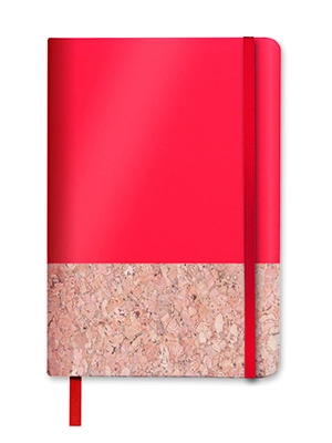 Immagine Quaderno con copertina in sughero in formato A5 NOTY-GREEN