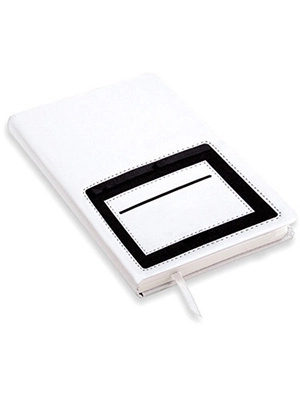 Immagine Quaderno con copertina in similpalle con tasche in formato A5 DANTE