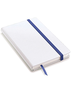 Immagine Quaderno promozionale con elastico e copertina rigida in formato A5 NOTY-M