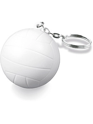Immagine Portachiavi antistress a forma di palla da volley VOLLEY-SOFT