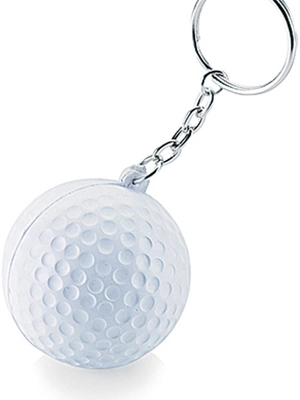Immagine Portachiavi antistress a forma di pallina da golf BIRDIE-SOFT