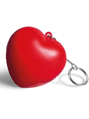 Immagine Portachiavi antistress a forma di cuore CUORE-SOFT