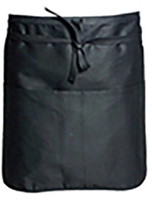 Immagine Grembiule da bar in policotone con 3 tasche cm 80x40 Bistrot ROCK