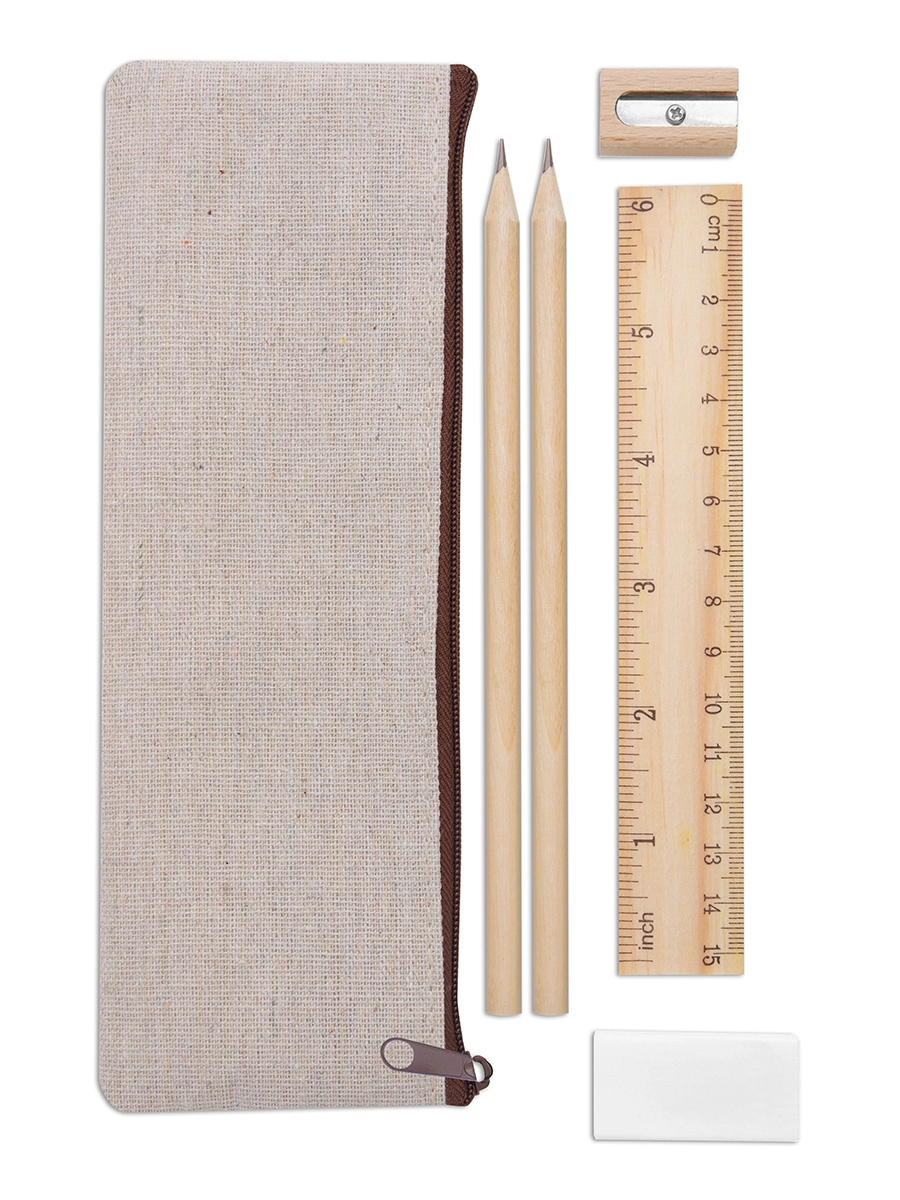 Immagine Set scrittura in astuccio di cotone FANNY POUCH