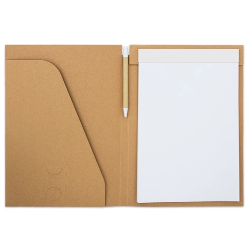 Immagine TACCUINO CON BLOCCO NOTES E PENNA ECO 