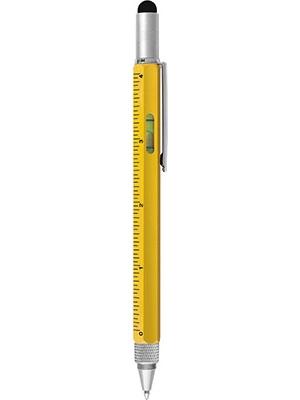 Immagine Penna in metallo con bolla e touch BRICK