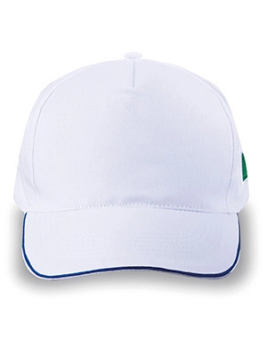 Immagine Cappellino in cotone con bandiera ricamata Ocean Breeze ITALIA-2