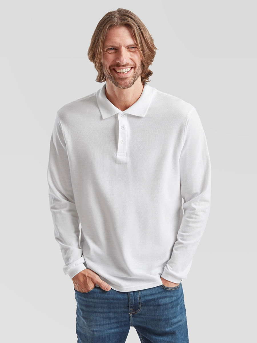 Immagine POLO UOMO MANICA LUNGA PREMIUM