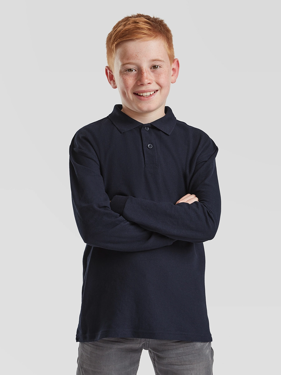 Immagine POLO BAMBINO MANICA LUNGA 65/35