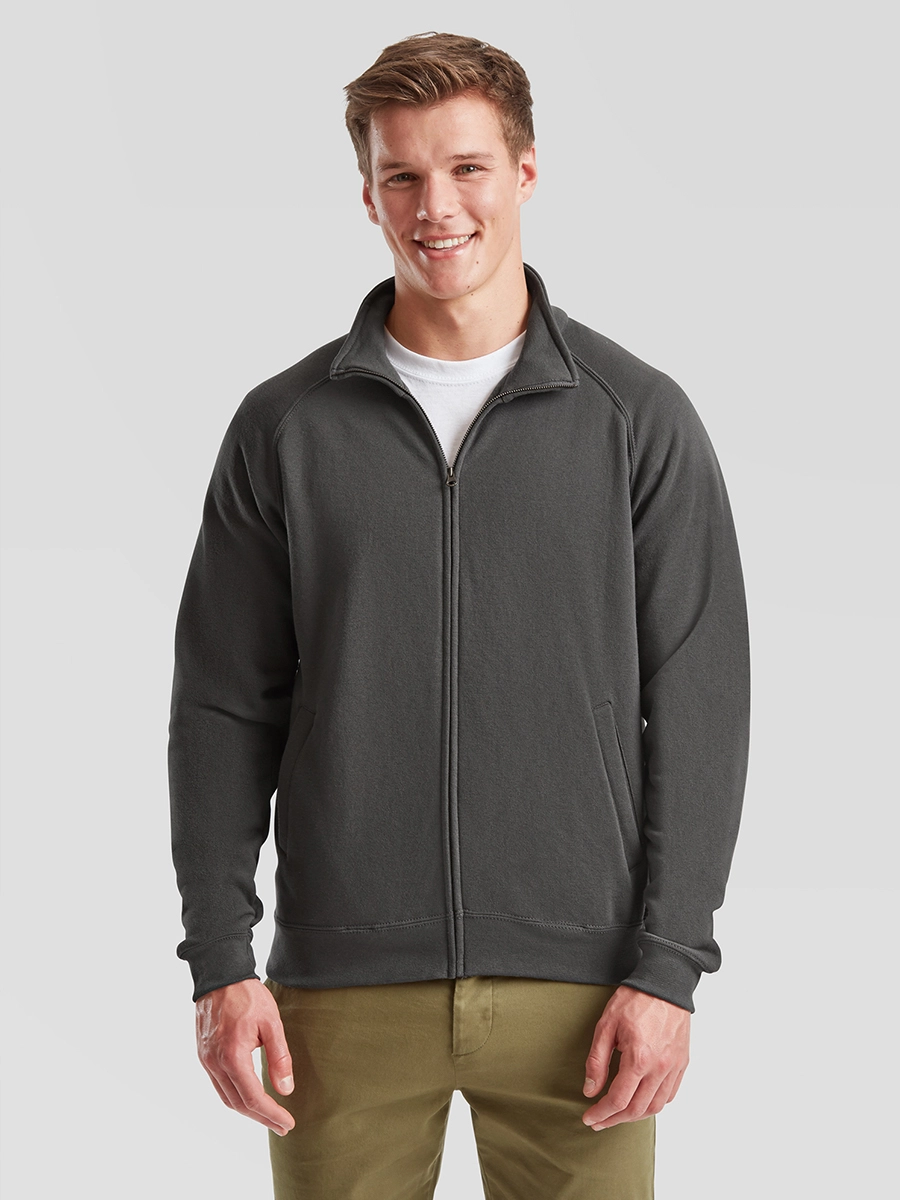 Immagine FELPA UNISEX ZIP INTERA CLASSIC