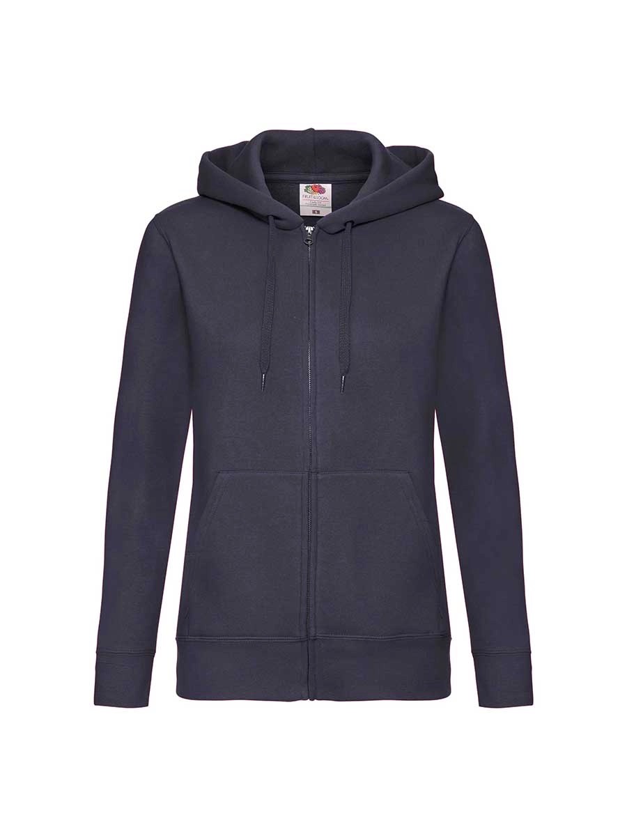 Immagine FELPA DONNA CAPPUCCIO E ZIP PREMIUM