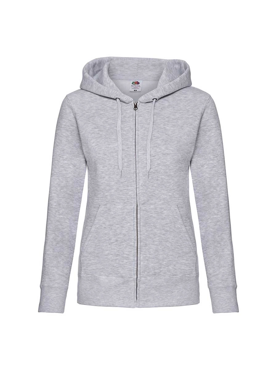 Immagine FELPA DONNA CAPPUCCIO E ZIP PREMIUM