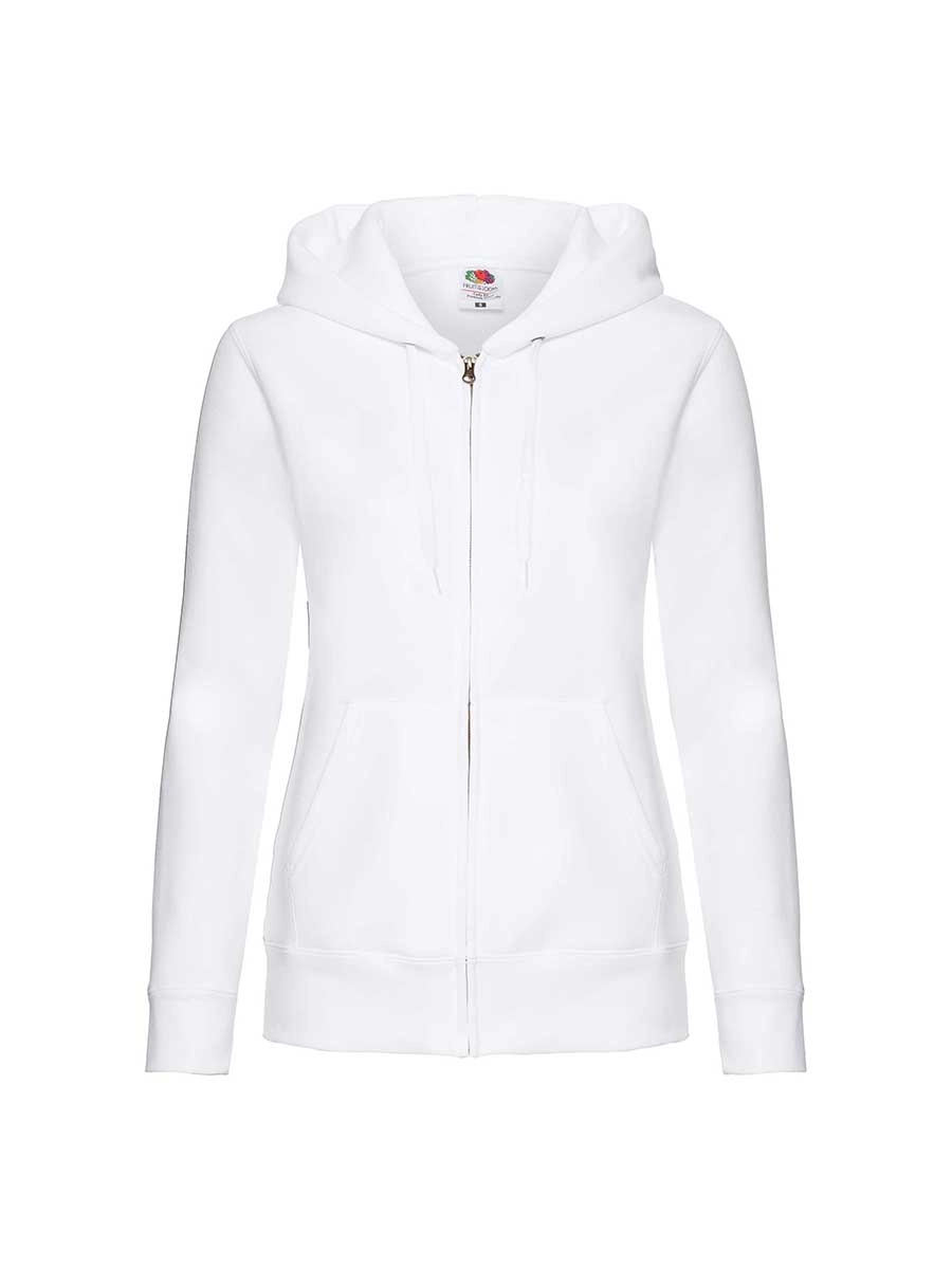 Immagine FELPA DONNA CAPPUCCIO E ZIP PREMIUM