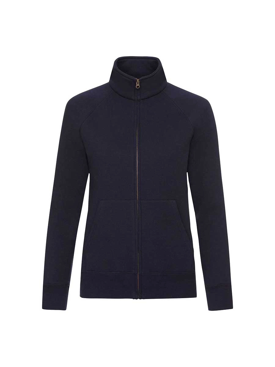 Immagine FELPA DONNA ZIP INTERA PREMIUM