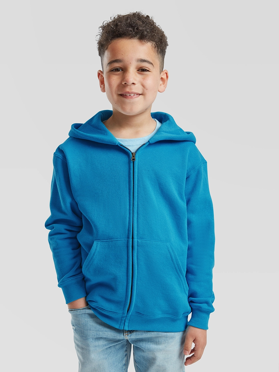 Immagine FELPA BAMBINO CAPPUCCIO E ZIP CLASSIC