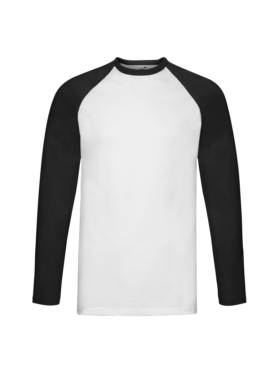 Immagine T-SHIRT UOMO MANICA LUNGA VALUEWEIGHT BASEBALL