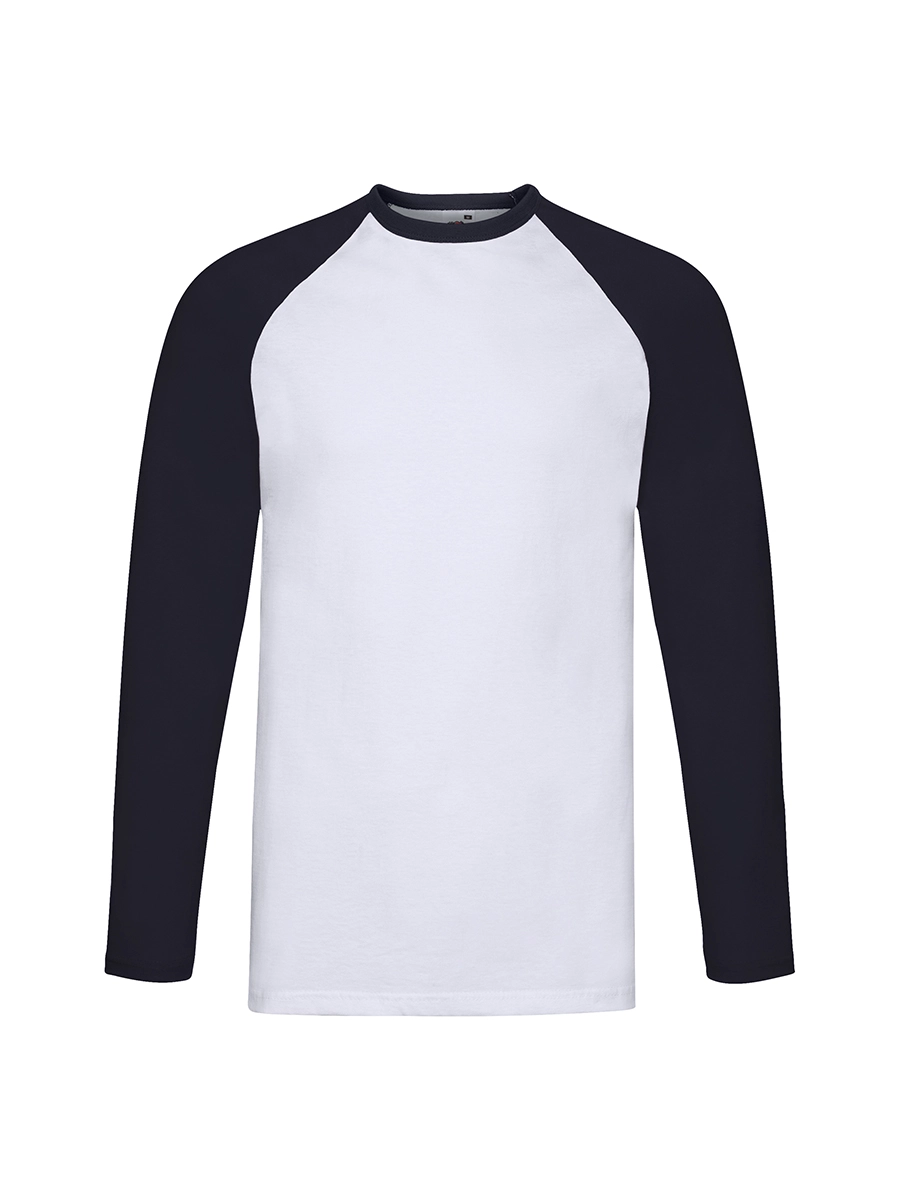 Immagine T-SHIRT UOMO MANICA LUNGA VALUEWEIGHT BASEBALL
