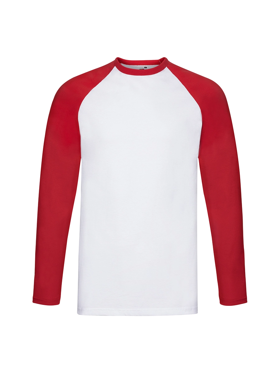 Immagine T-SHIRT UOMO MANICA LUNGA VALUEWEIGHT BASEBALL