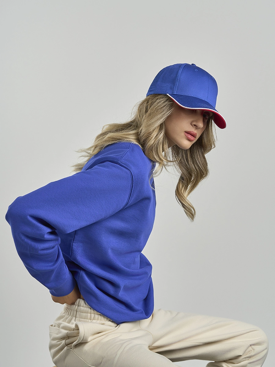 Immagine CAPPELLO VISIERA CURVA 6 PANNELLI