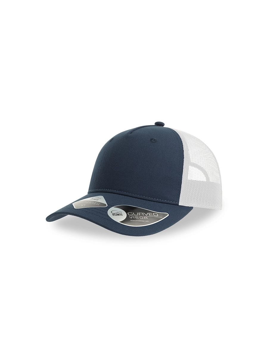 Immagine CAPPELLO VISIERA CURVA 5 PANNELLI MESH POSTERIORE
