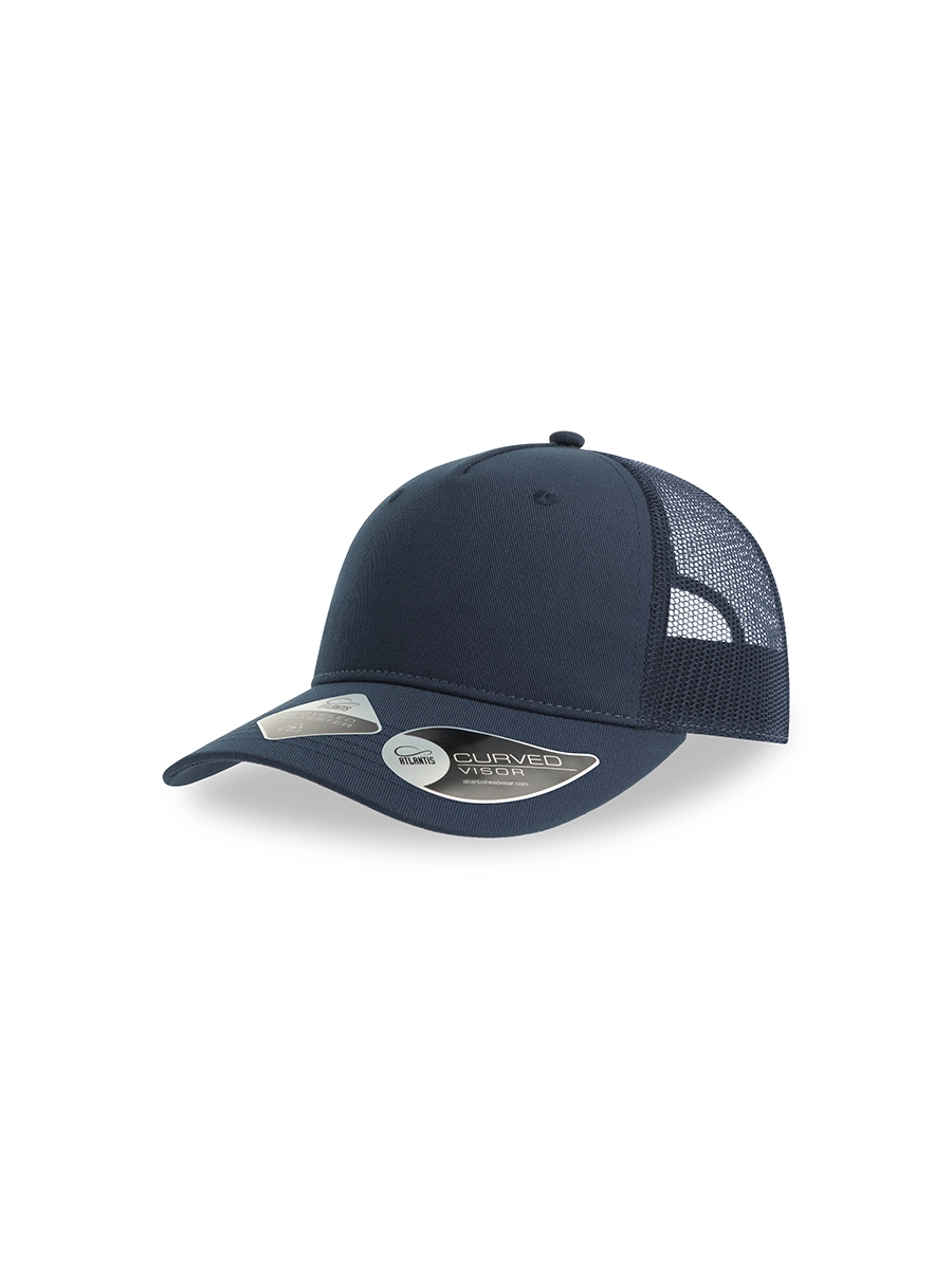 Immagine CAPPELLO VISIERA CURVA 5 PANNELLI MESH POSTERIORE