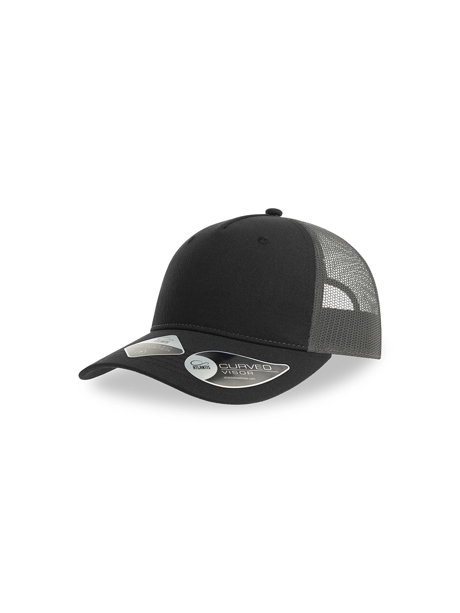Immagine CAPPELLO VISIERA CURVA 5 PANNELLI MESH POSTERIORE