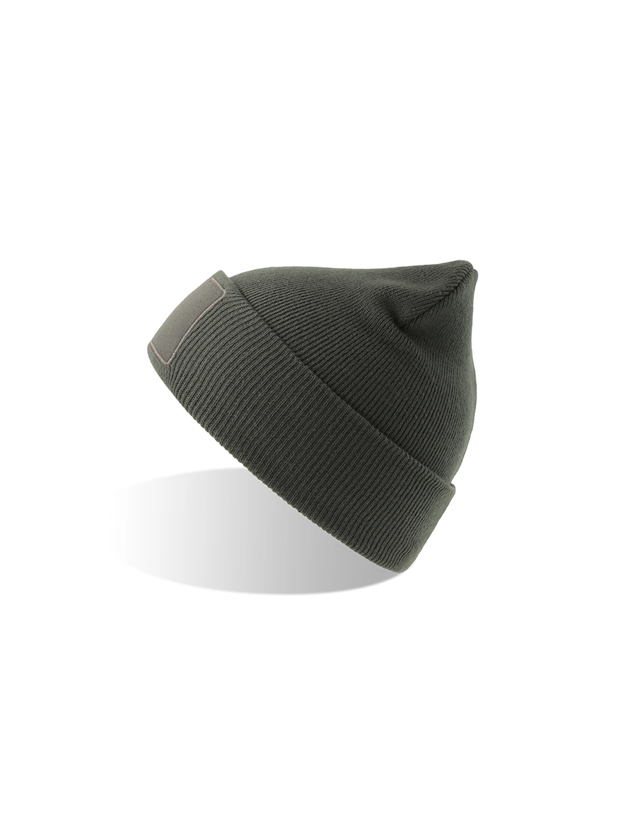 Immagine CUFFIA IN MAGLIA CON PATCH SOSTENIBILE