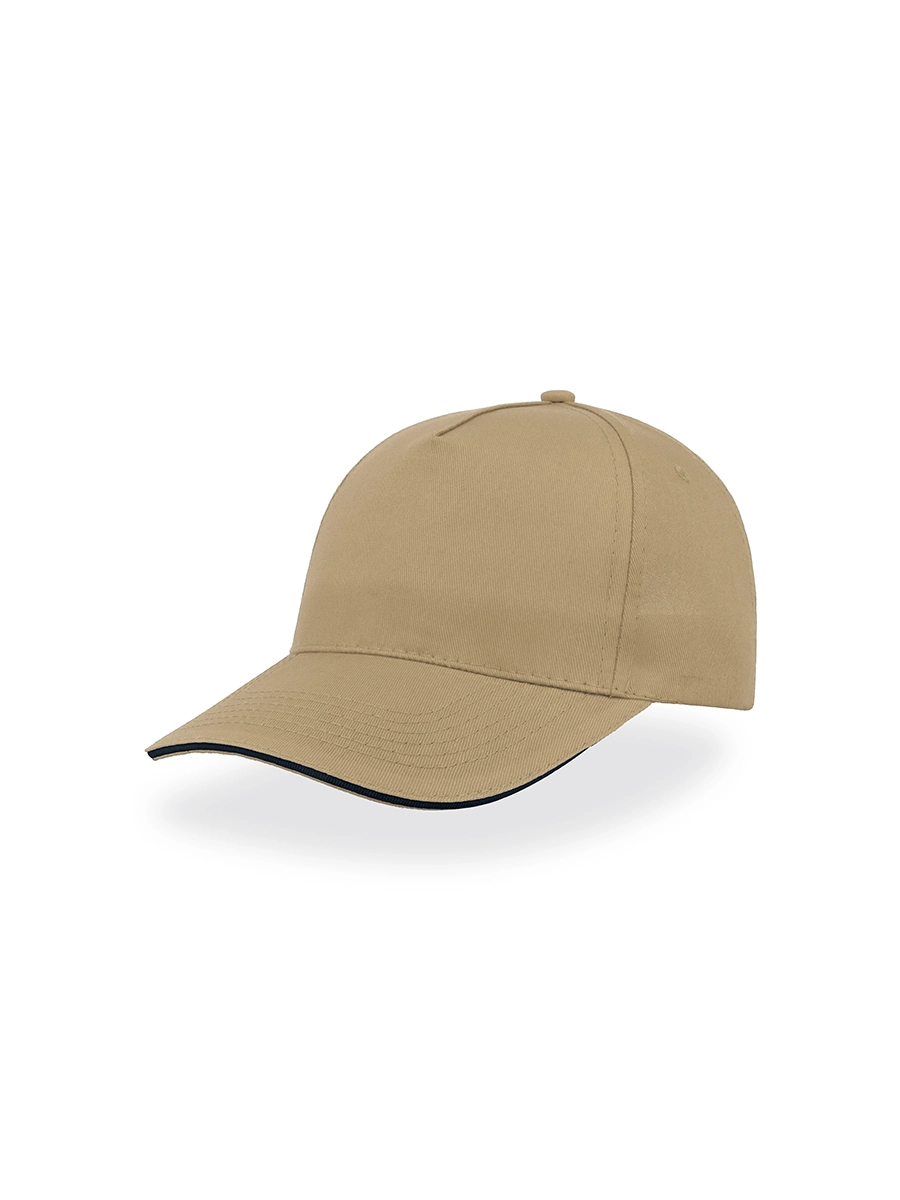 Immagine CAPPELLO VISIERA CURVA 5 PANNELLI