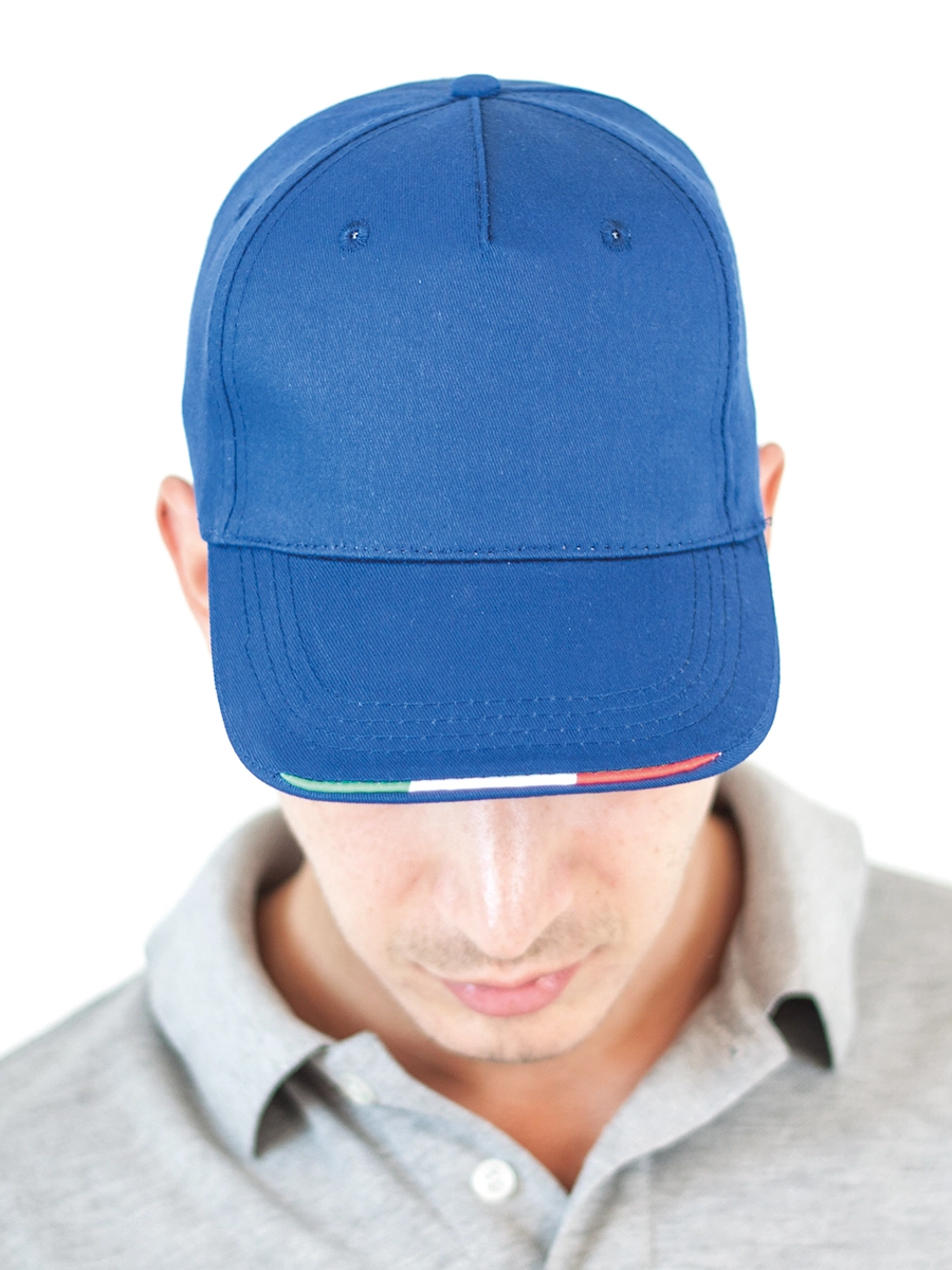 Immagine CAPPELLO VISIERA CURVA 5 PANNELLI
