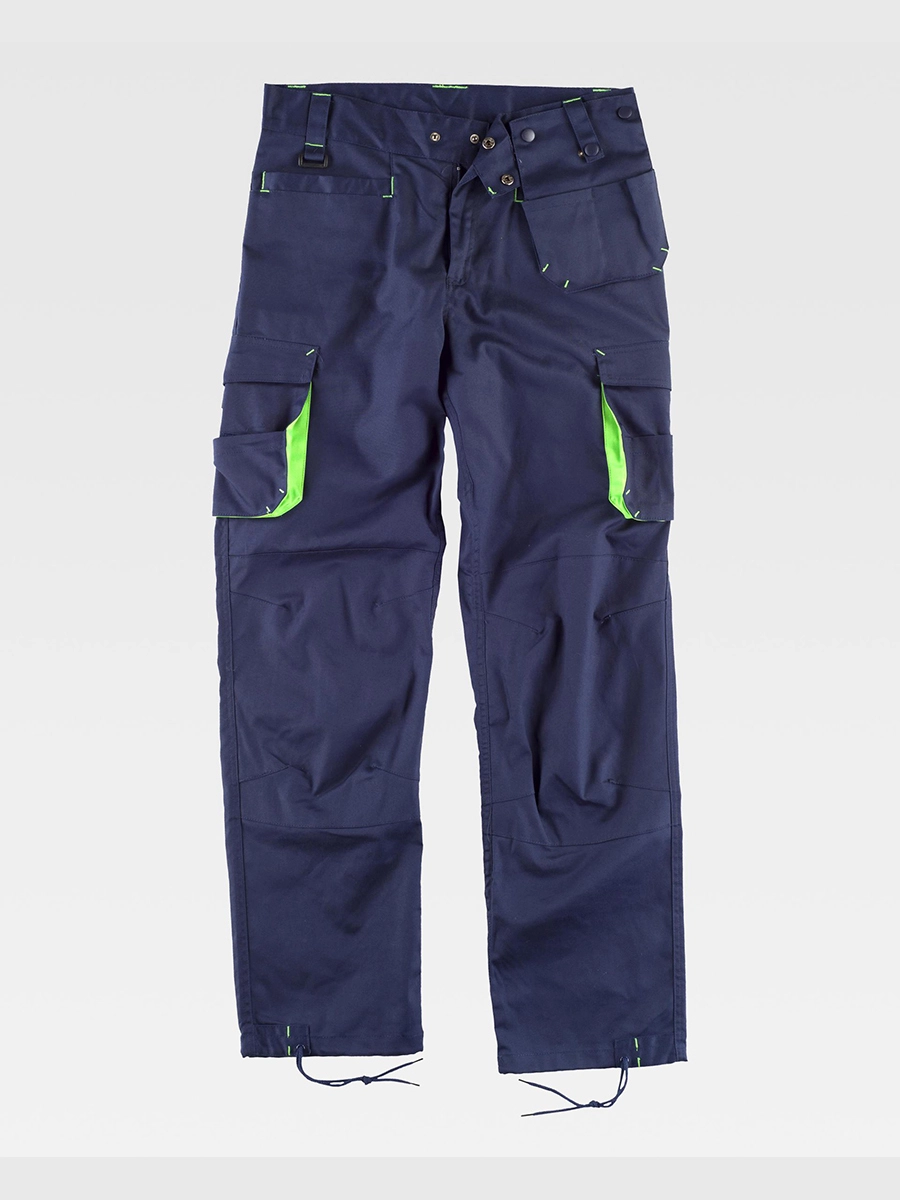 Immagine PANTALONE DA LAVORO MULTITASCHE RINFORZI ALLE GINOCCHIA