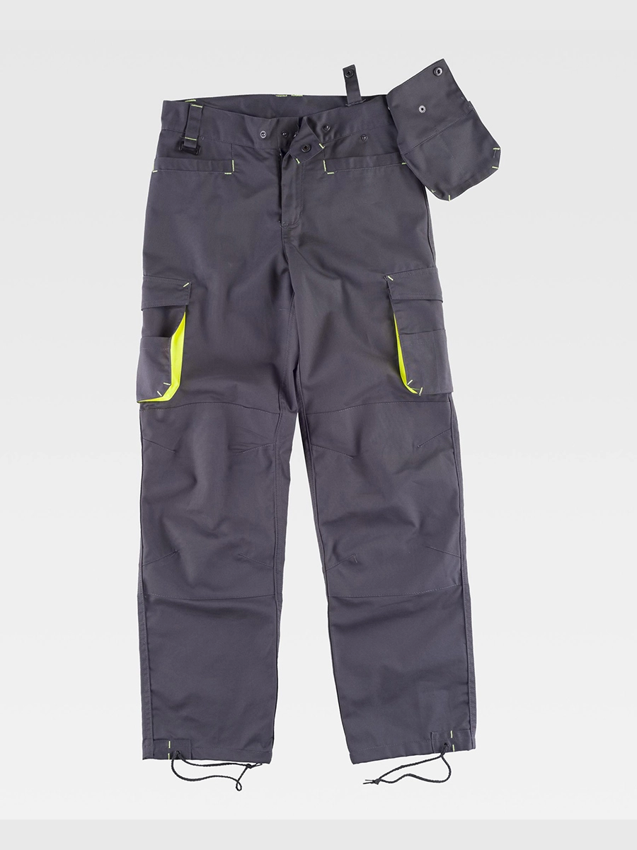 Immagine PANTALONE DA LAVORO MULTITASCHE RINFORZI ALLE GINOCCHIA