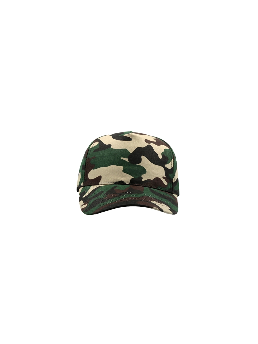 Immagine CAPPELLO VISIERA CURVA 5 PANNELLI