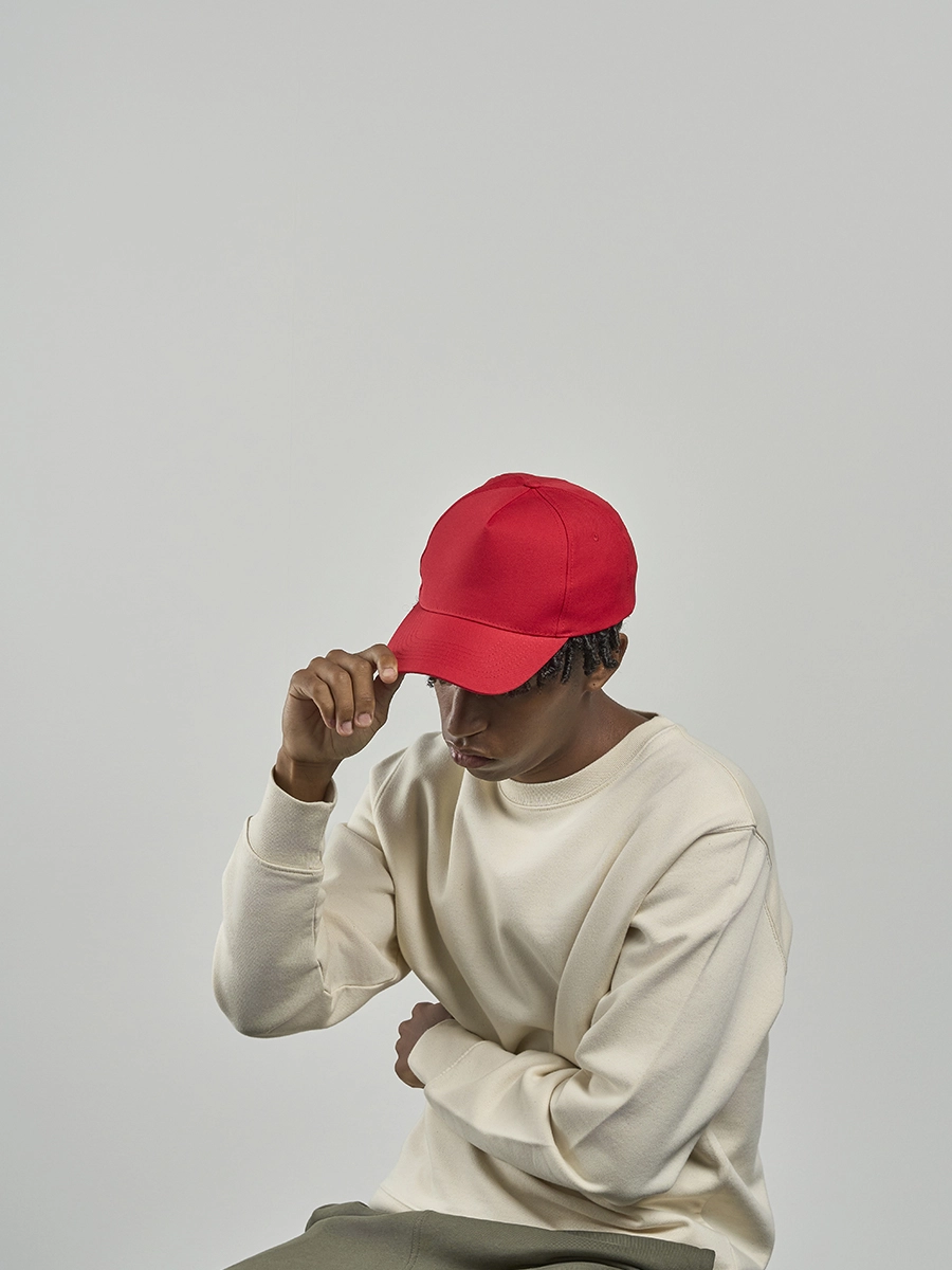 Immagine CAPPELLO VISIERA CURVA 5 PANNELLI