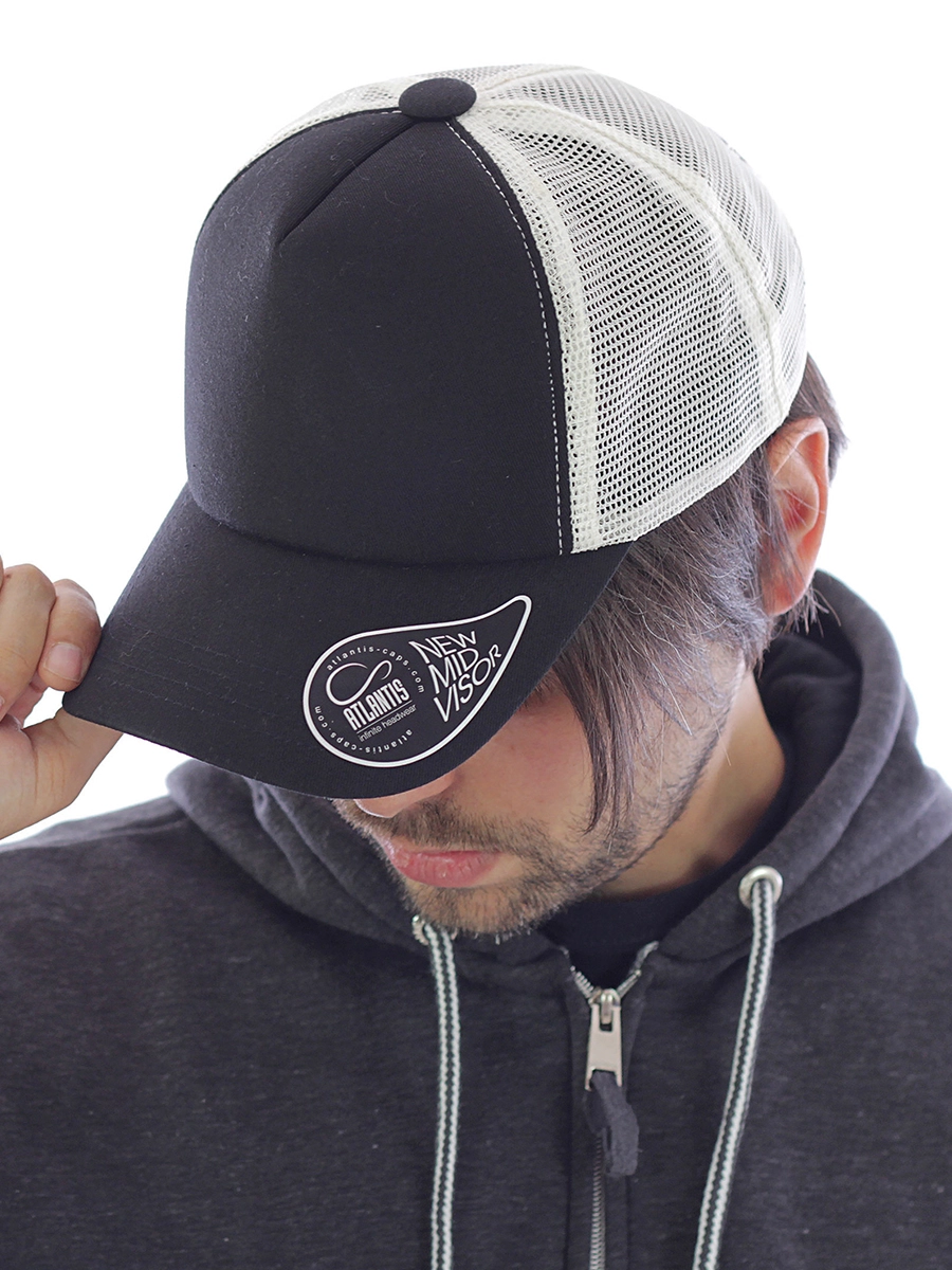 Immagine CAPPELLO VISIERA MID 5 PANNELLI MESH POSTERIORE