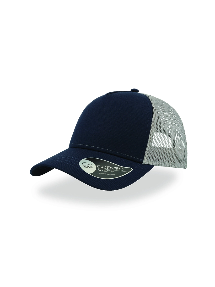 Immagine CAPPELLO VISIERA CURVA 5 PANNELLI MESH POSTERIORE