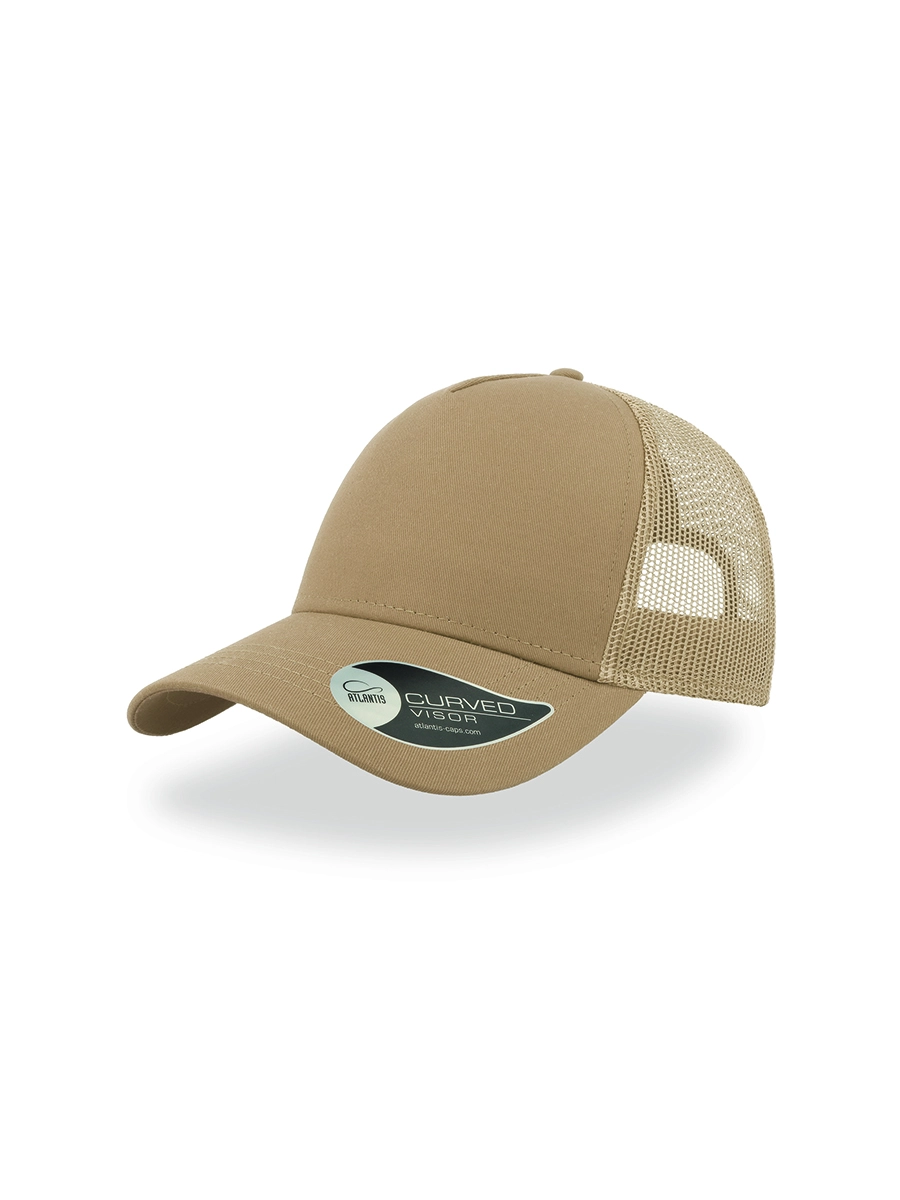 Immagine CAPPELLO VISIERA CURVA 5 PANNELLI MESH POSTERIORE