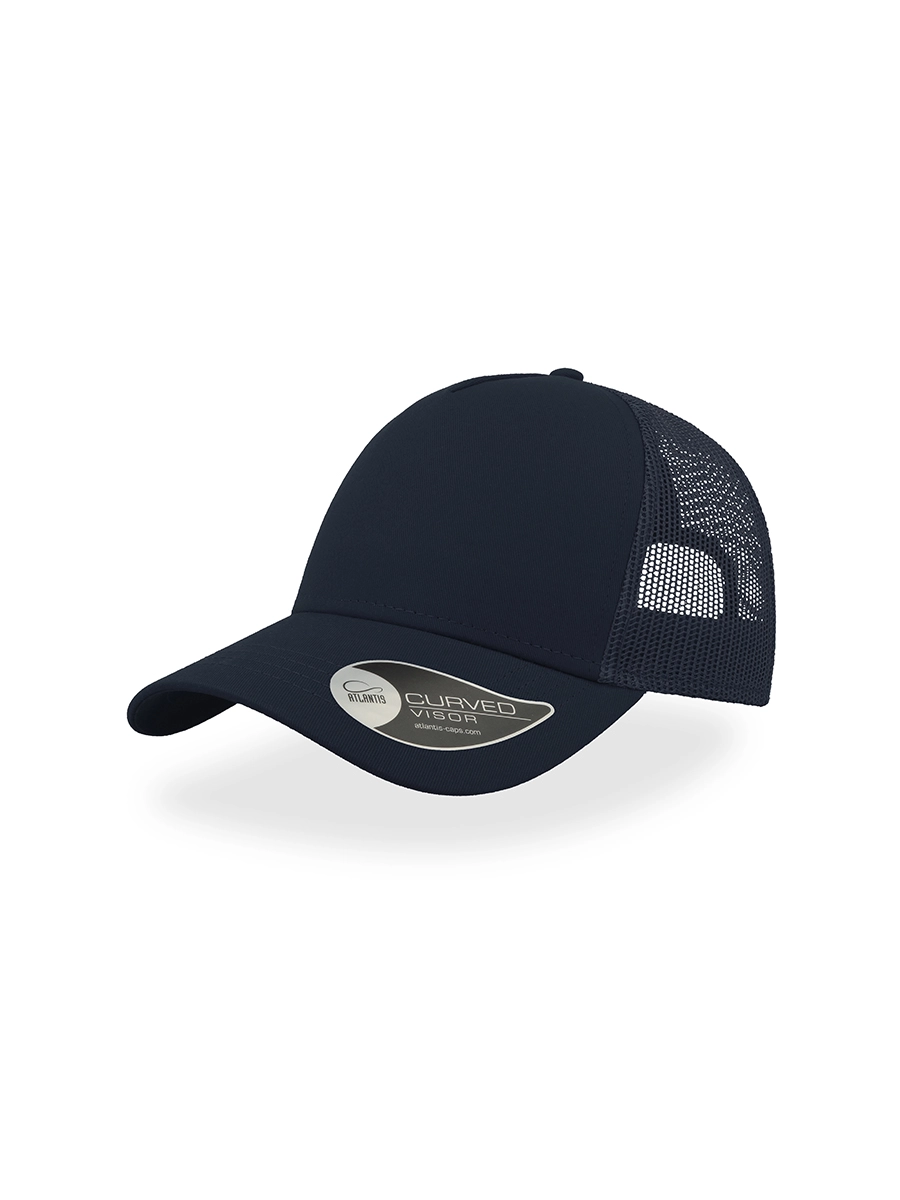 Immagine CAPPELLO VISIERA CURVA 5 PANNELLI MESH POSTERIORE