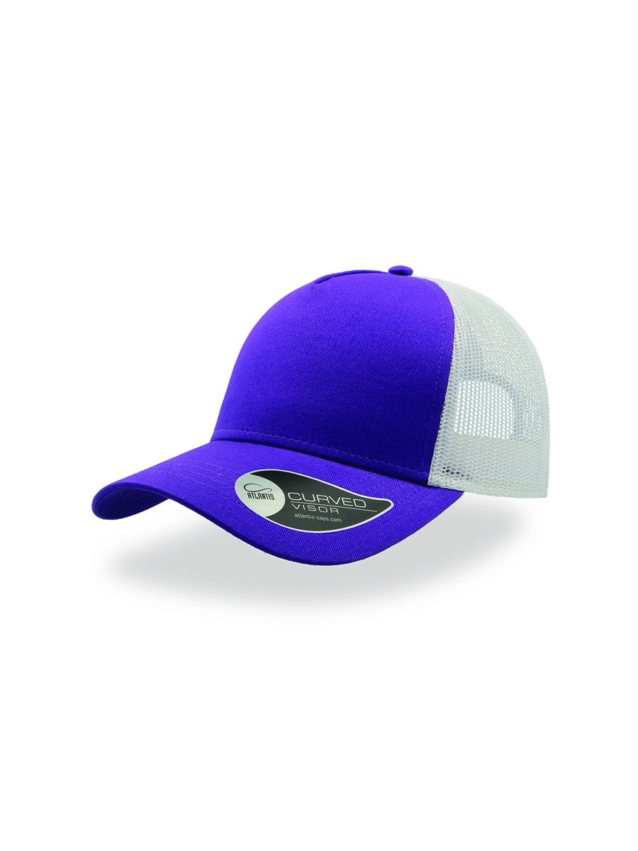 Immagine CAPPELLO VISIERA CURVA 5 PANNELLI MESH POSTERIORE
