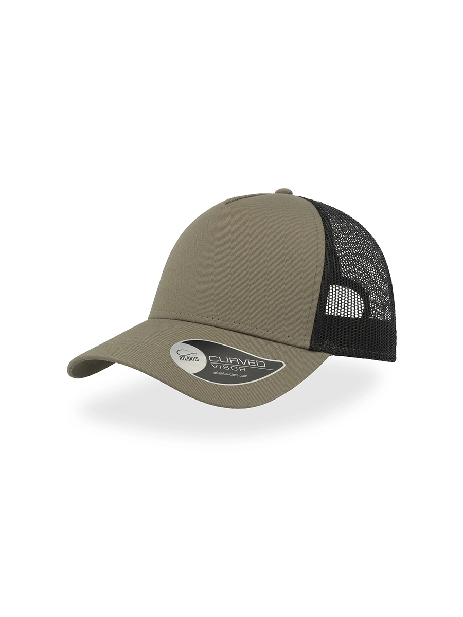 Immagine CAPPELLO VISIERA CURVA 5 PANNELLI MESH POSTERIORE