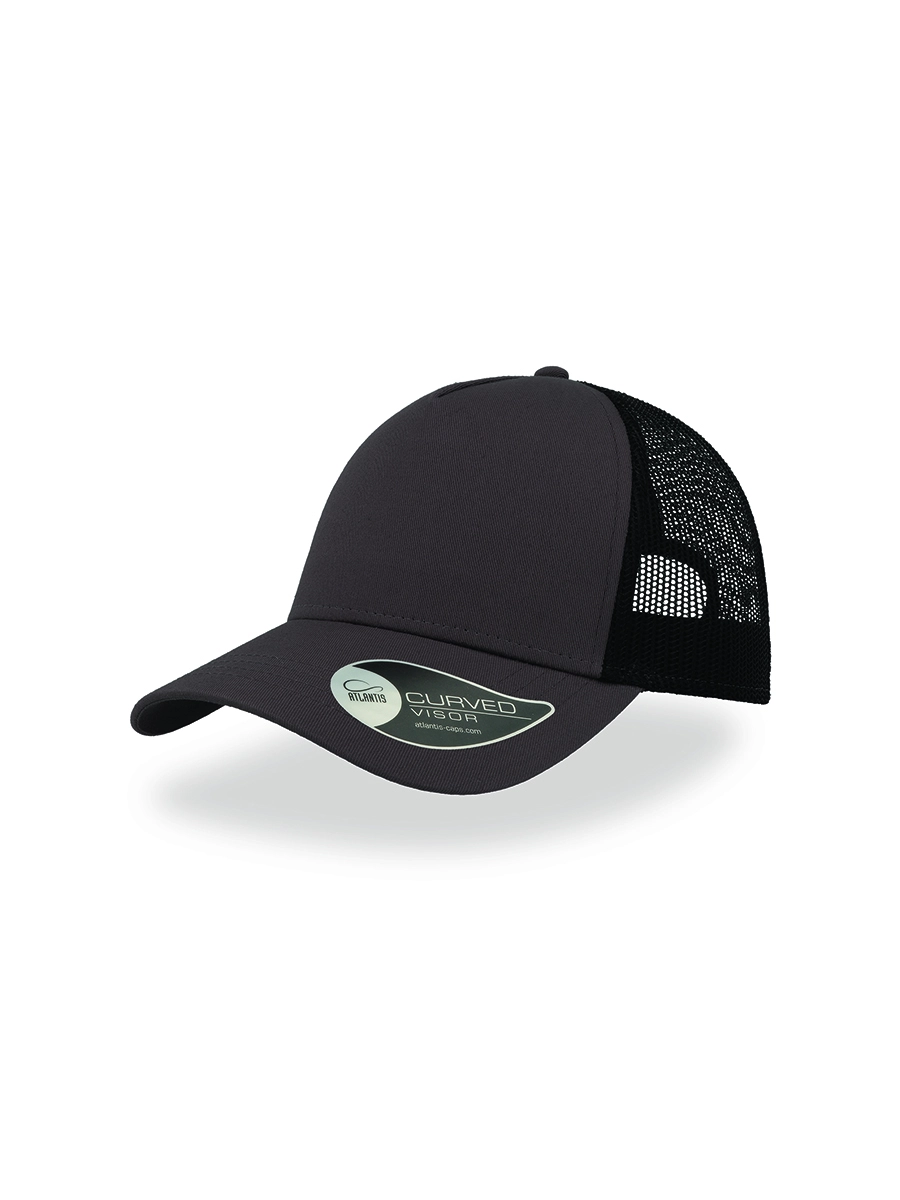 Immagine CAPPELLO VISIERA CURVA 5 PANNELLI MESH POSTERIORE