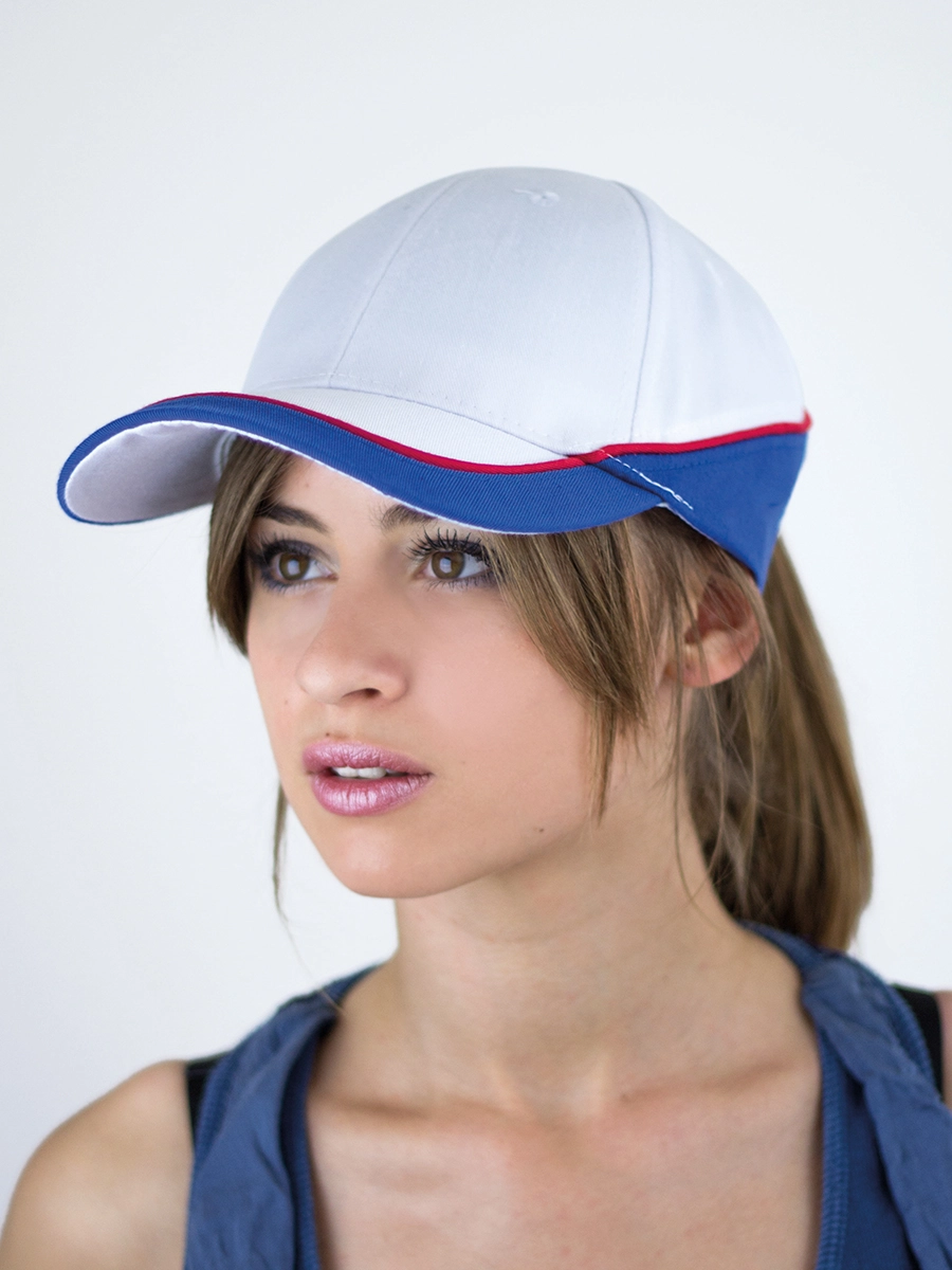 Immagine CAPPELLO VISIERA CURVA 6 PANNELLI