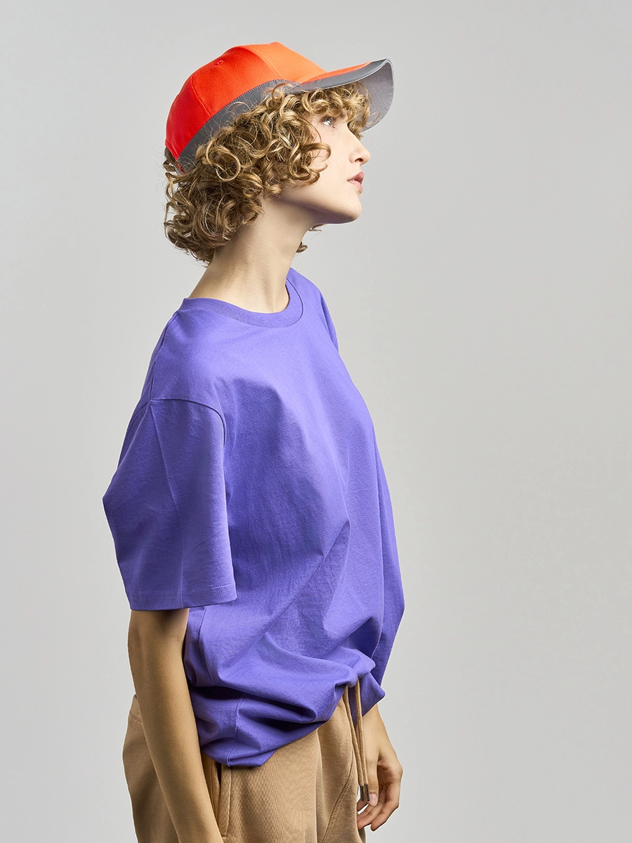 Immagine CAPPELLO VISIERA CURVA 5 PANNELLI ALTA VISIBILITA