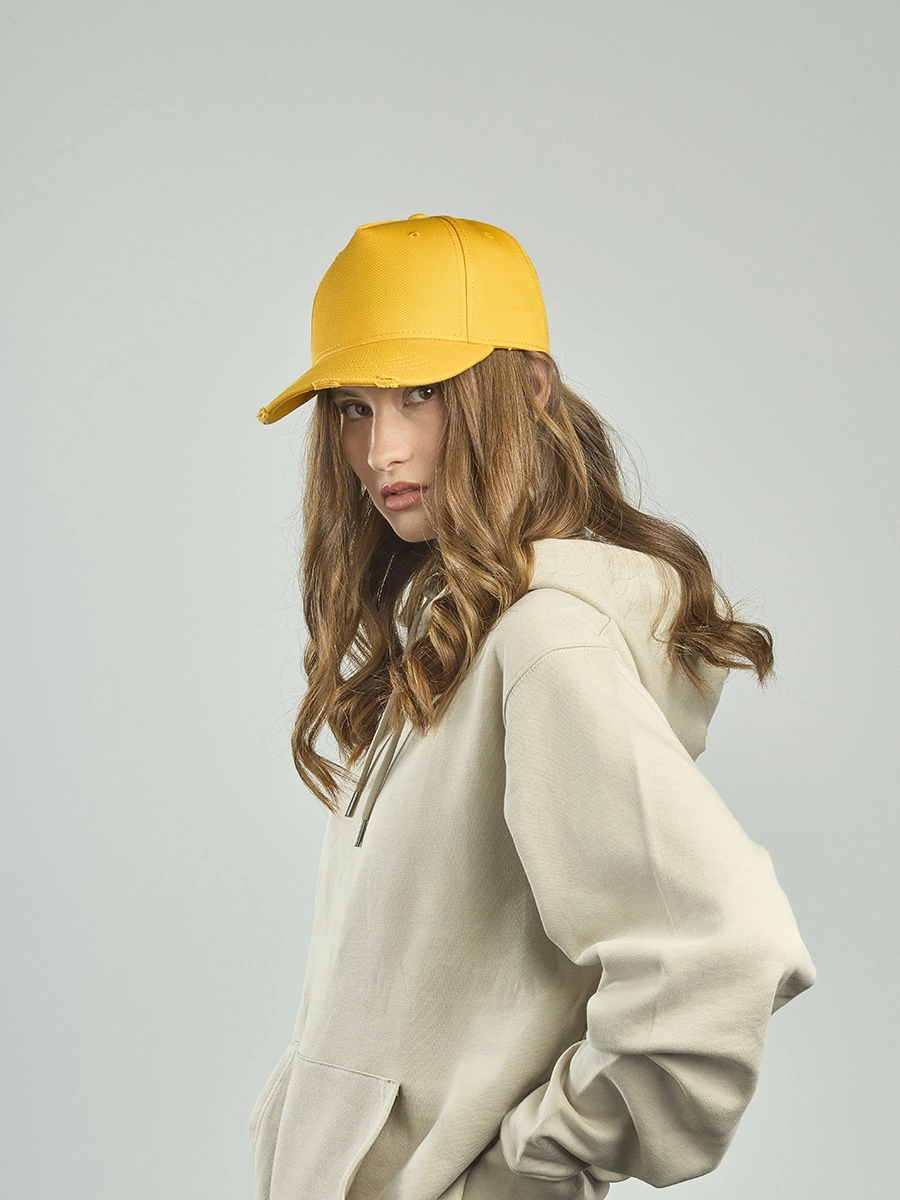 Immagine CAPPELLO VISIERA CURVA 5 PANNELLI